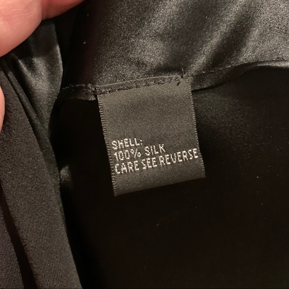 Carmen Marc Valvo Black Formal Knee Length Spaghetti Strap Gown - Plus Size - Picture 6 of 12